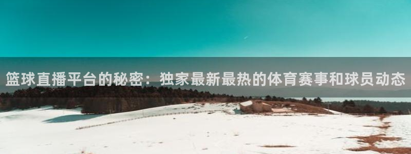 极速体育视频直播：篮球直播平台的秘密：独家最新最热的体育赛事和球员动态